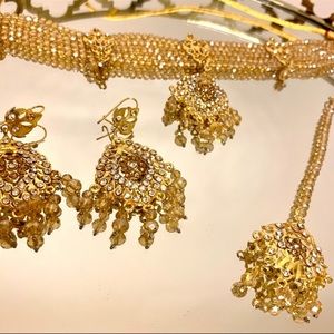Néw Pakistani Indian jewelry set